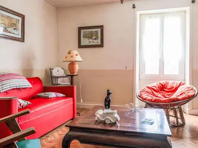 Coin salon dans l'établissement Holiday Home Redondel by Interhome