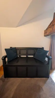 Coin salon dans l'établissement Le Duplex de la mairie