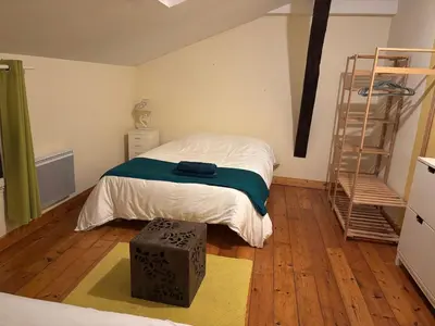 Un ou plusieurs lits dans un hébergement de l'établissement Le Duplex de la mairie