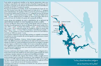 Plan de l'établissement Mobilhome au bord du lac