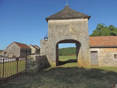 Plan de l'établissement Maison de charme avec Piscine en Périgord