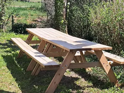 Jardin de l'établissement Maison de famille en Haute Corrèze