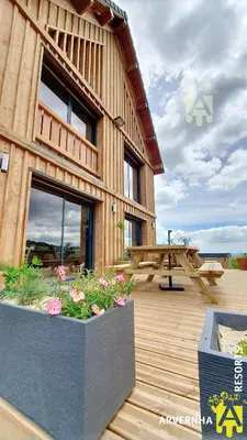 Balcon ou terrasse dans l'établissement Chalet Joie