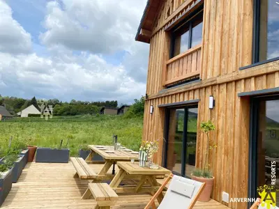 Jardin de l'établissement Chalet Joie