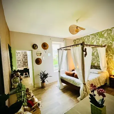 Suite Eden Jungle - Ambiance tropicale cosy