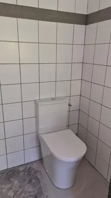 Salle de bains dans l'établissement Tente lodge la perche