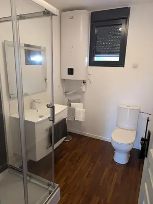 Salle de bains dans l'établissement Casa DANIEL