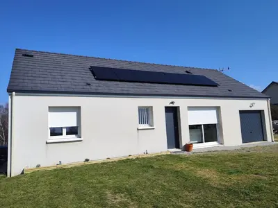 Plan de l'établissement Maison avec piscine