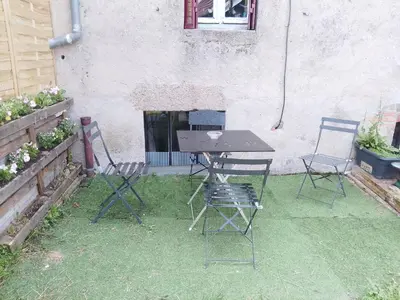 Jardin de l'établissement Studio calme avec billard