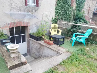 Jardin de l'établissement Studio calme avec billard