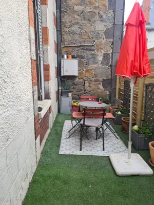 Terrasse ou espace extérieur de l'établissement Appartement RDC centre ville