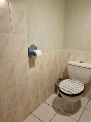 Salle de bains dans l'établissement gite en pleine nature