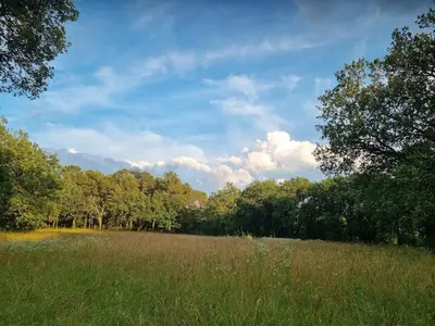 Paysage naturel près de la maison de vacances