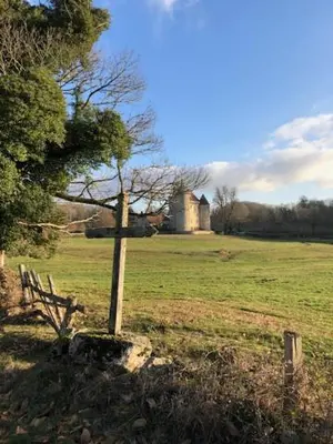 Paysage naturel près de la maison de vacances