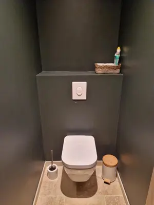 Salle de bains dans l'établissement La Grange du Peuch, 10 personnes