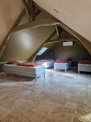 Coin salon dans l'établissement La Maison du Peuch
