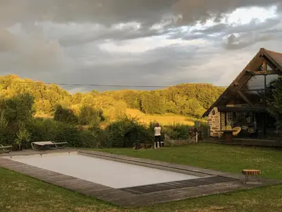 Paysage naturel près de la maison de vacances