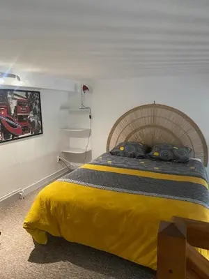Un ou plusieurs lits dans un hébergement de l'établissement Appartement Hyper Centre