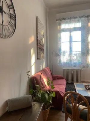 Coin salon dans l'établissement Appartement Hyper Centre