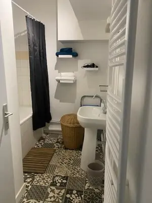 Salle de bains dans l'établissement Appartement Hyper Centre