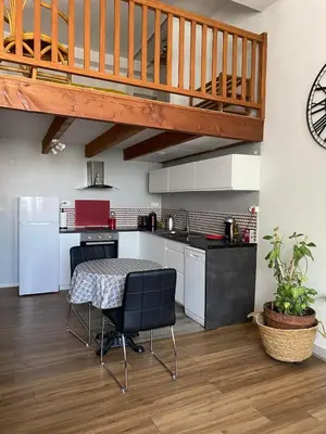 Cuisine ou kitchenette dans l'établissement Appartement Hyper Centre