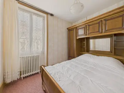 Un ou plusieurs lits dans un hébergement de l'établissement Face a la Vézère - Maison pour 6 - Terrasse