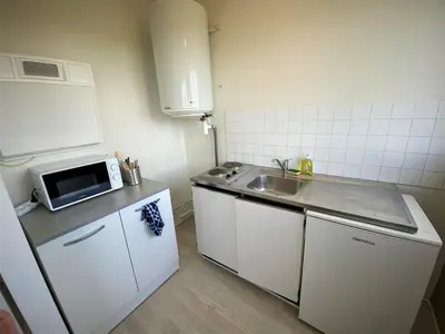 Cuisine ou kitchenette dans l'établissement Appartement double à Limoges