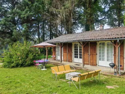 Jardin de l'établissement Le gîte le ladignacois