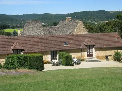 Paysage naturel près de la maison de vacances