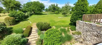 Jardin de l'établissement La Grange de Rocamadour