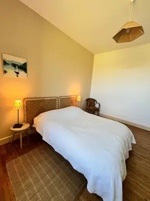 Un ou plusieurs lits dans un hébergement de l'établissement Charming country house