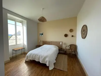 Un ou plusieurs lits dans un hébergement de l'établissement Charming country house