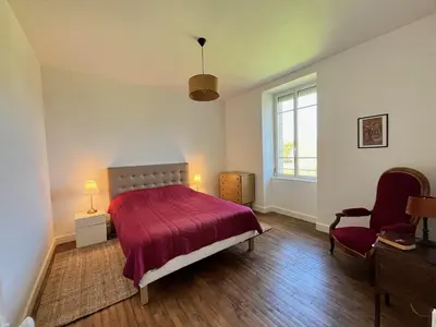 Un ou plusieurs lits dans un hébergement de l'établissement Charming country house
