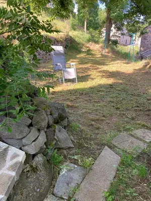 Jardin de l'établissement Chez Marie