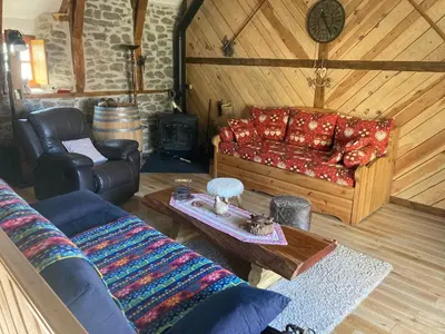 Coin salon dans l'établissement Chez Marie