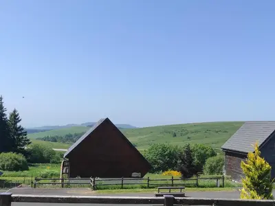 Paysage naturel près de le chalet