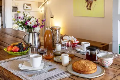 Nourriture dans le B&B/chambre d'hôtes ou à proximité