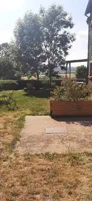 Jardin de l'établissement Cantal maison individuelle