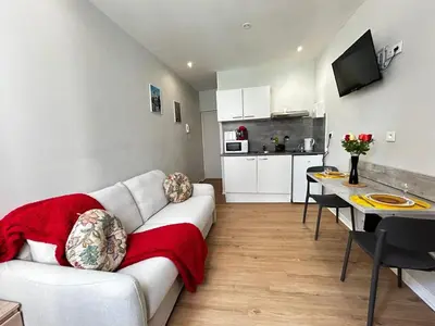 Cuisine ou kitchenette dans l'établissement Soif de Limoges, cosy en hypercentre