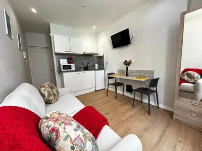 Cuisine ou kitchenette dans l'établissement Soif de Limoges, cosy en hypercentre