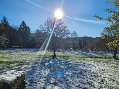 Paysage naturel près de le B&B/chambre d'hôtes