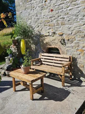 Jardin de l'établissement Aux Grandes Rivieres
