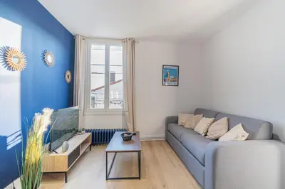 Coin salon dans l'établissement Chill & Work - Welc'Home