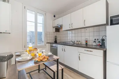 Cuisine ou kitchenette dans l'établissement Chill & Work - Welc'Home