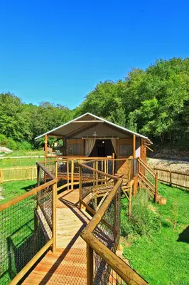 Plan de l'établissement Hébergement insolite en Dordogne