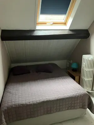 Un ou plusieurs lits dans un hébergement de l'établissement Villa Alexandre René