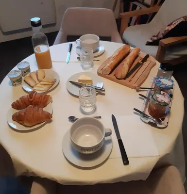 Nourriture dans le B&B/chambre d'hôtes ou à proximité