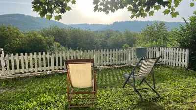 Paysage naturel près de la maison de vacances