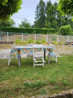 Jardin de l'établissement Appartement avec jardin privé