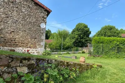 Jardin de l'établissement Gîte les hortensias